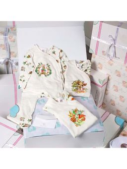 THE BABY TRUNK - Infant Pure Cotton Baby Apparel Gift Box (Pack of 3)