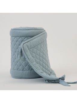 Baby Jalebi - Cot Bumper - Blue