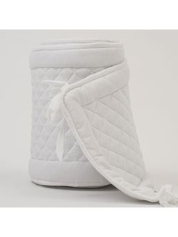 Baby Jalebi - Cot Bumper - White