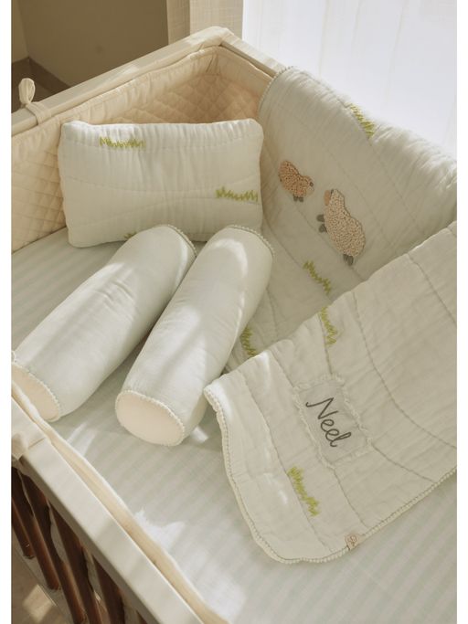 Cot Bumper Baby Bedding Sets Online All Round Cot Bumper Set Online