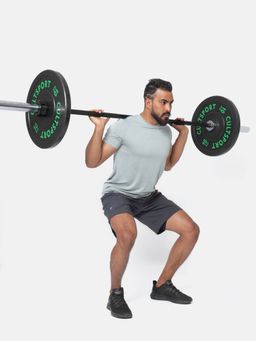 CULT - 10Kg Cast Iron Bumper Plate With Rubber Coating (Pack of 2)