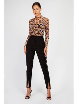 Girls on Film - By Dani Dyer Geo Print Mesh Top