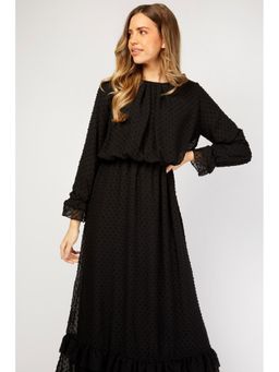 Trendyol - Black Midi Shift Dress