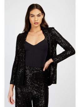 Vogue Williams Edit - Black Sequin Blazer