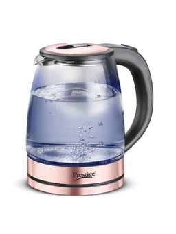 Prestige - Pkgb 1.8 1350W Electric Glass Kettle 1.8L With Concealed Element Pink and Black