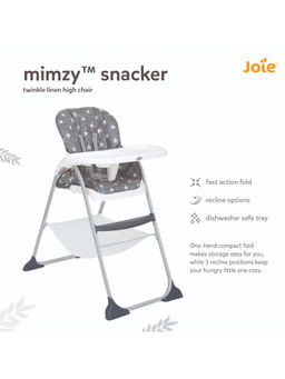 Joie - High Chair Mimzy Snacker Twinkle Linen Multi-Color