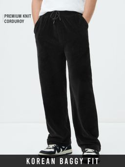 The Souled Store - Black Men Corduroy Trouser