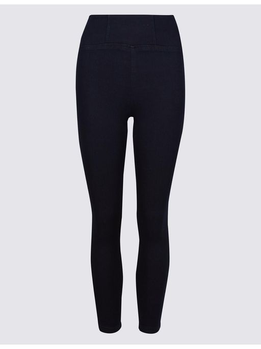 Buy Marks Spencer Black High Waisted Jeggings (26) Online