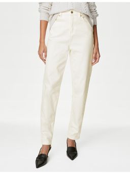Marks & Spencer - Off White The Mom Jeans