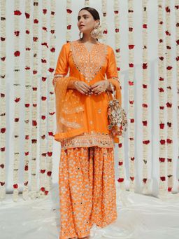 Gopi Vaid - Aadhira Sharara Set -Aamna Sharif