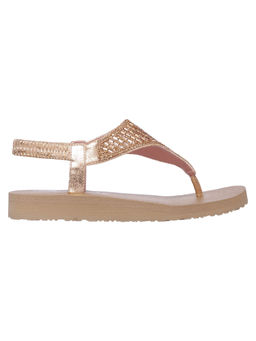 SKECHERS - Women Meditation Rose Gold Casual Sandals