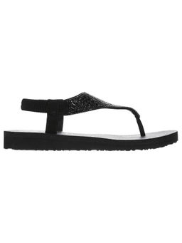 SKECHERS - Women Meditation Black Casual Sandals