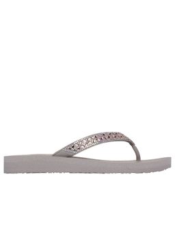 SKECHERS - Womens MEDITATION Taupe Casual Flipflops