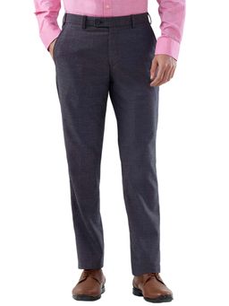 Park Avenue - Dark Violet Smart Fit Trouser