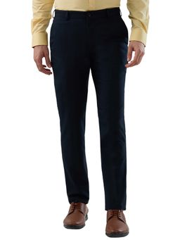 Raymond - Dark Blue Stripes Slim Fit Trouser