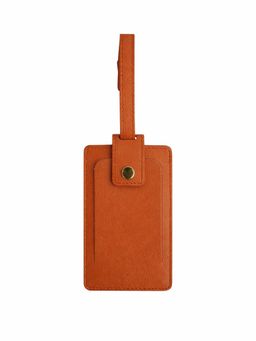 Misfit Panda - Voyager Banana Fibre Tan Luggage Tag