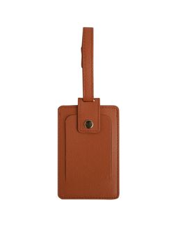 Misfit Panda - Voyager Banana Fibre Brown Luggage Tag
