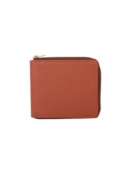 Misfit Panda - Banana Fibre Tan Zipline Wallet
