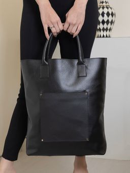 Misfit Panda - Bareform Black Tote Bag
