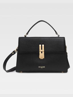 Hoche Paris - Raffine Satchel Black Handbag
