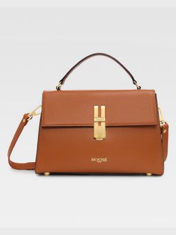 Hoche Paris - Raffine Satchel Beige Handbag