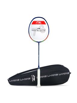 Li-Ning - Wind Lite 900 Strung Badminton Racquet (Navy, Red 80 g)