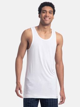 Jockey - LM04 Men Bamboo and Tencel Modal Blend Sleeveless Vest - White