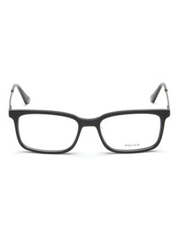 Police - Square VPL687K52700FR Black Medium Eyeglass Frames