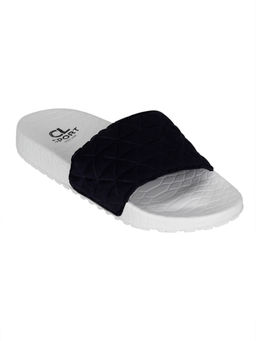 Carlton London - Sports Navy Blue White Sliders