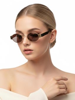 HASHTAG EYEWEAR - UV Protected & Polarized Sunglass for Women (55)