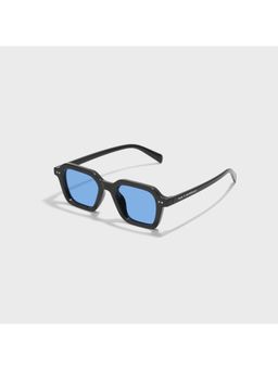SAM AND MARSHALL - Unisex Vanta 400UV Protection Square Blue Sunglasses