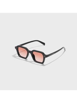 SAM AND MARSHALL - Unisex Vanta 400UV Protection Square Orange Sunglasses