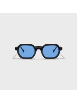 SAM AND MARSHALL - Unisex Velar 400UV Protection Square Blue Sunglasses