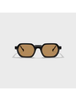 SAM AND MARSHALL - Unisex Velar 400UV Protection Square Yellow Sunglasses