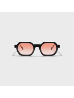 SAM AND MARSHALL - Unisex Velar 400UV Protection Square Orange Sunglasses