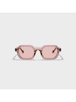 SAM AND MARSHALL - Unisex Velar 400UV Protection Square Pink Sunglasses