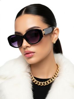 HASHTAG EYEWEAR - UV Protected & Polarized Sunglass for Women (54)