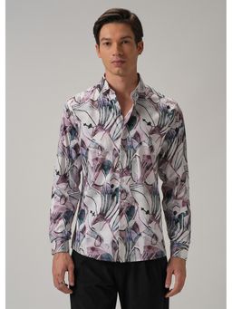 Banana Club - Multi-Color Artistic Printed Shirt