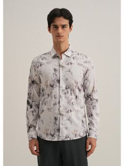 Banana Club - Multi-Color Chaos Flower Printed Shirt