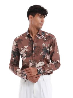 Banana Club - Multi-Color Floral Fiesta Printed Shirt