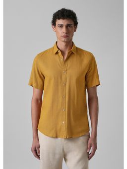 Banana Club - Batiste Mustard Linen Shirt