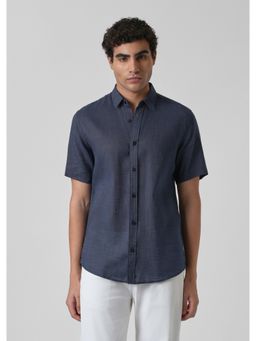 Banana Club - Batiste Dark Blue Linen Shirt