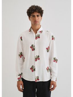 Banana Club - Butterfly Embroidered Shirt