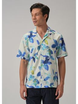Banana Club - Petal Blue Half Sleeve Shirt