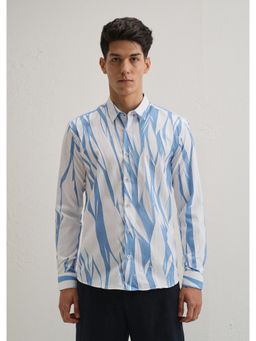 Banana Club - Abstract Blue Shirt