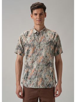 Banana Club - Multi-Color Smear Half Sleeve Shirt