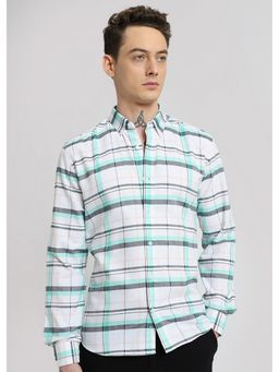Banana Club - Multi-Color Multi Plaid Oxford Cotton Check Shirt