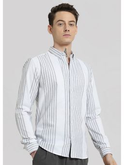 Banana Club - Oxford Stripe Cotton Shirt