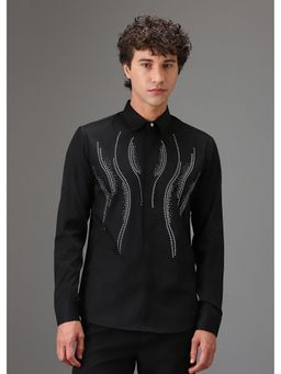 Banana Club - Black Luxe Sparkler Designer Shirt