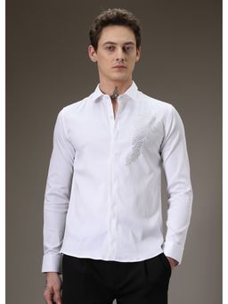 Banana Club - Embellish Beaded White Shirt
